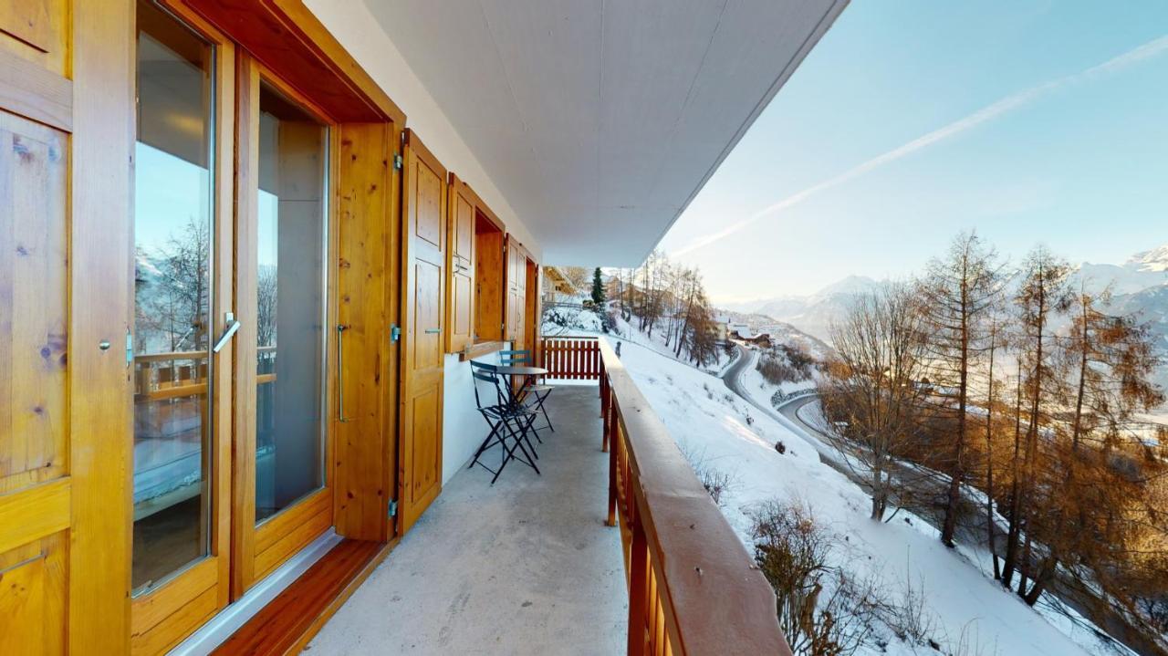 Cozy Apartment In Veysonnaz, Close To The Slopes Of The 4 Valleys Bagian luar foto