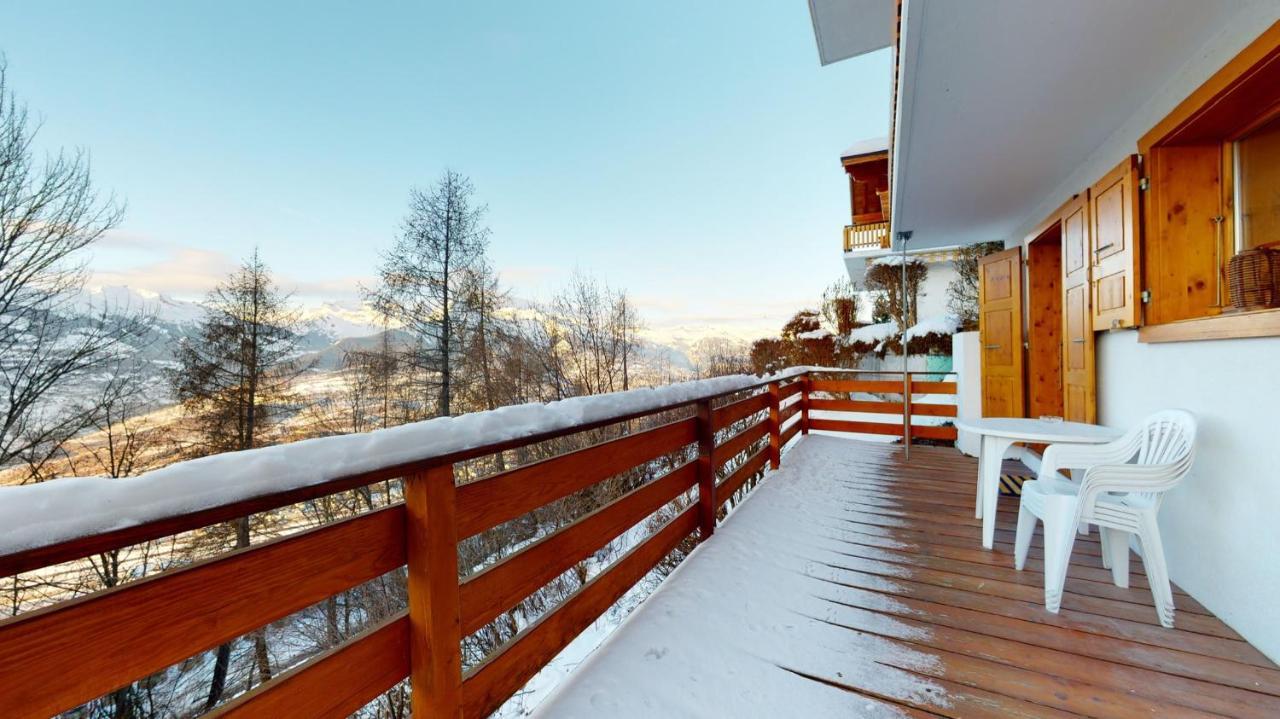 Cozy Apartment In Veysonnaz, Close To The Slopes Of The 4 Valleys Bagian luar foto